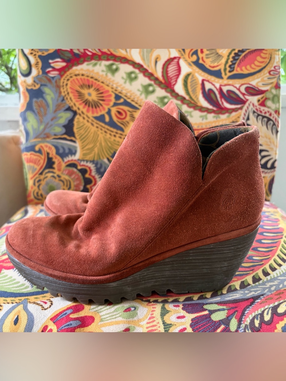 Fly London Yip Zip suede boots